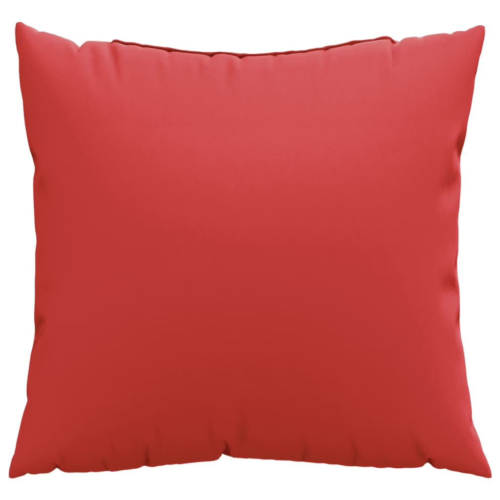 vidaXL Dekorační polštáře 4 ks červené 60 x 60 cm textil