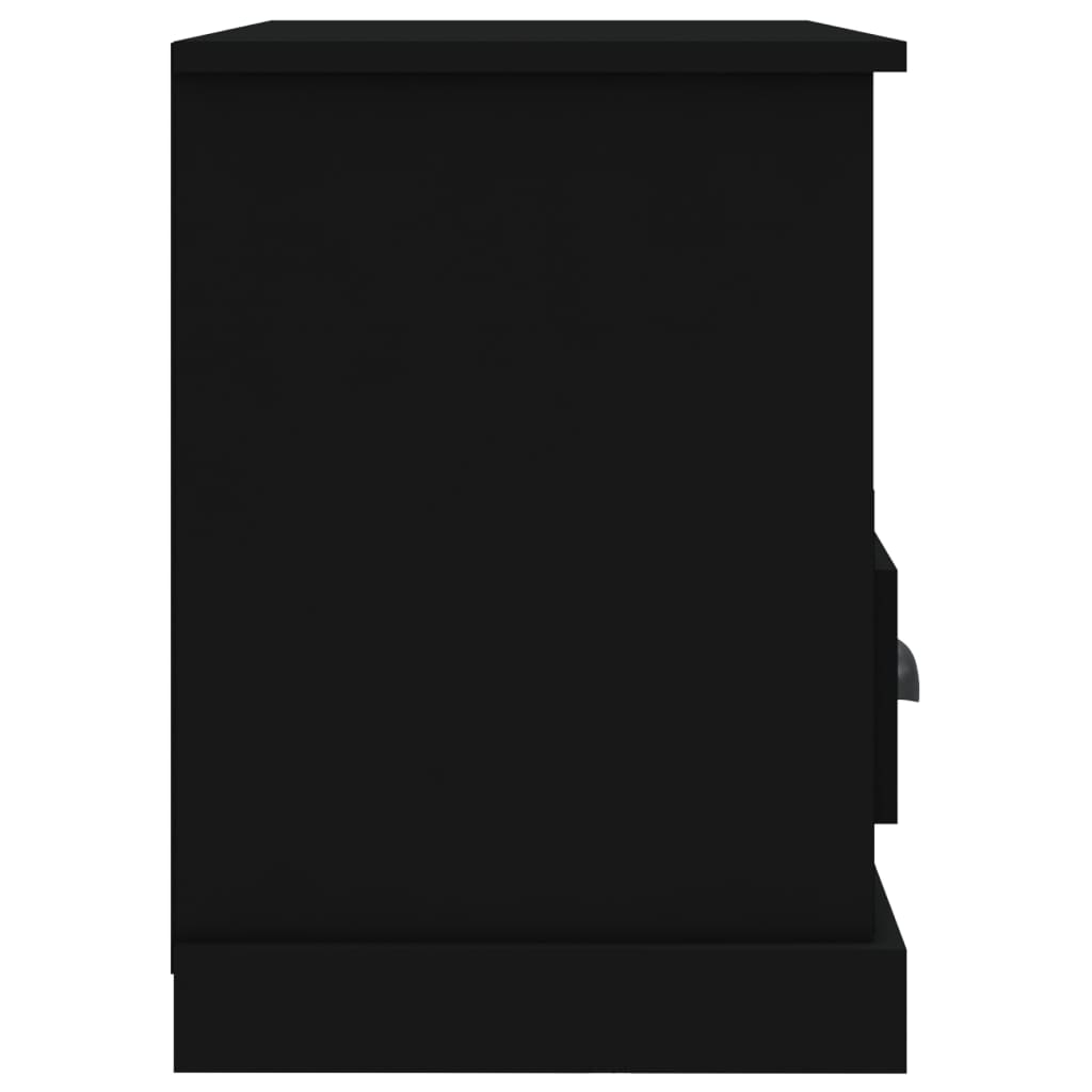 vidaXL TV skříňka černá 80 x 35 x 50 cm kompozitní dřevo