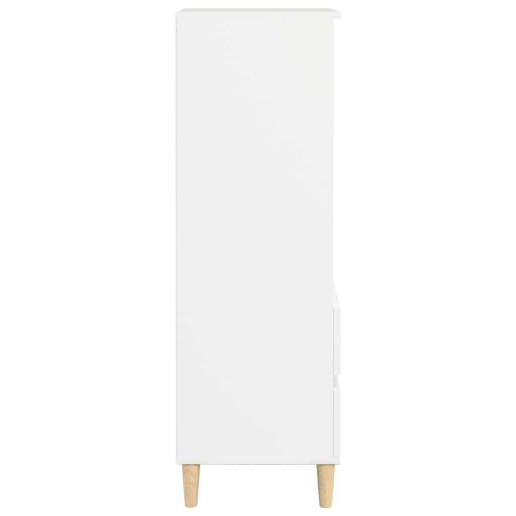 vidaXL Skříň highboard bílá 40 x 36 x 110 cm kompozitní dřevo