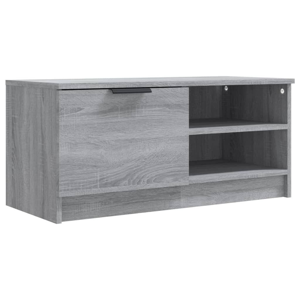 vidaXL TV skříňka šedá sonoma 80 x 35 x 36,5 cm kompozitní dřevo