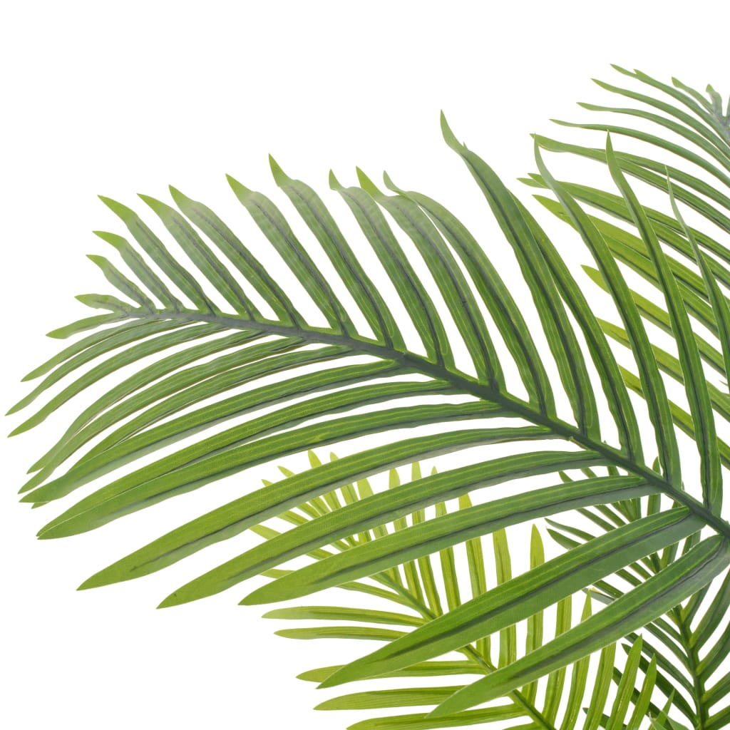 vidaXL Umělá rostlina palma s květináčem zelená 120 cm