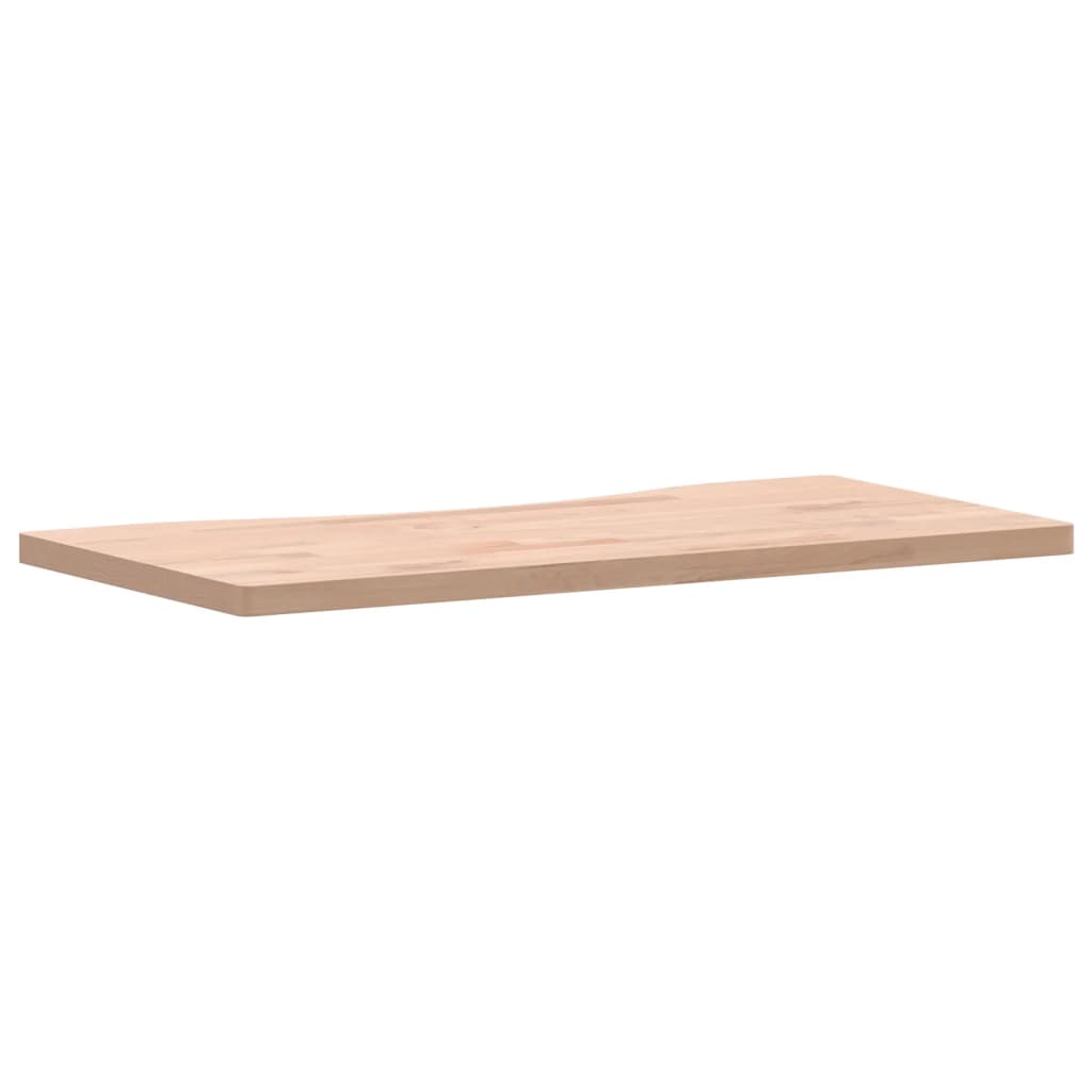 vidaXL Deska psacího stolu 80 x (36–40) x 2,5 cm masivní bukové dřevo