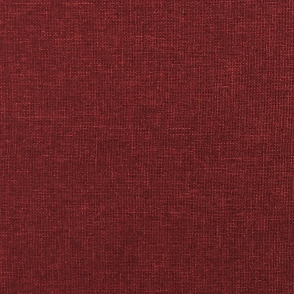 vidaXL Zvedací polohovací křeslo vínové textil