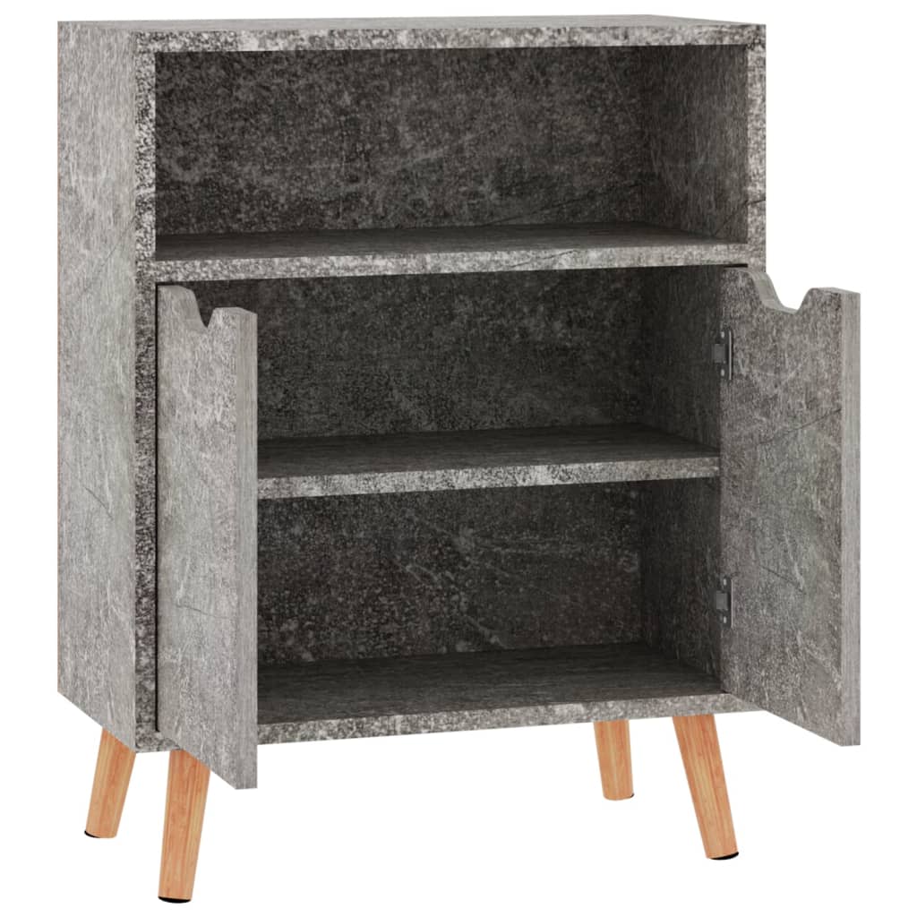 vidaXL Příborník betonově šedý 60 x 30 x 72 cm kompozitní dřevo