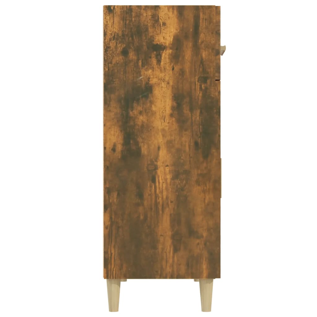vidaXL Příborník kouřový dub 69,5 x 34 x 89 cm kompozitní dřevo