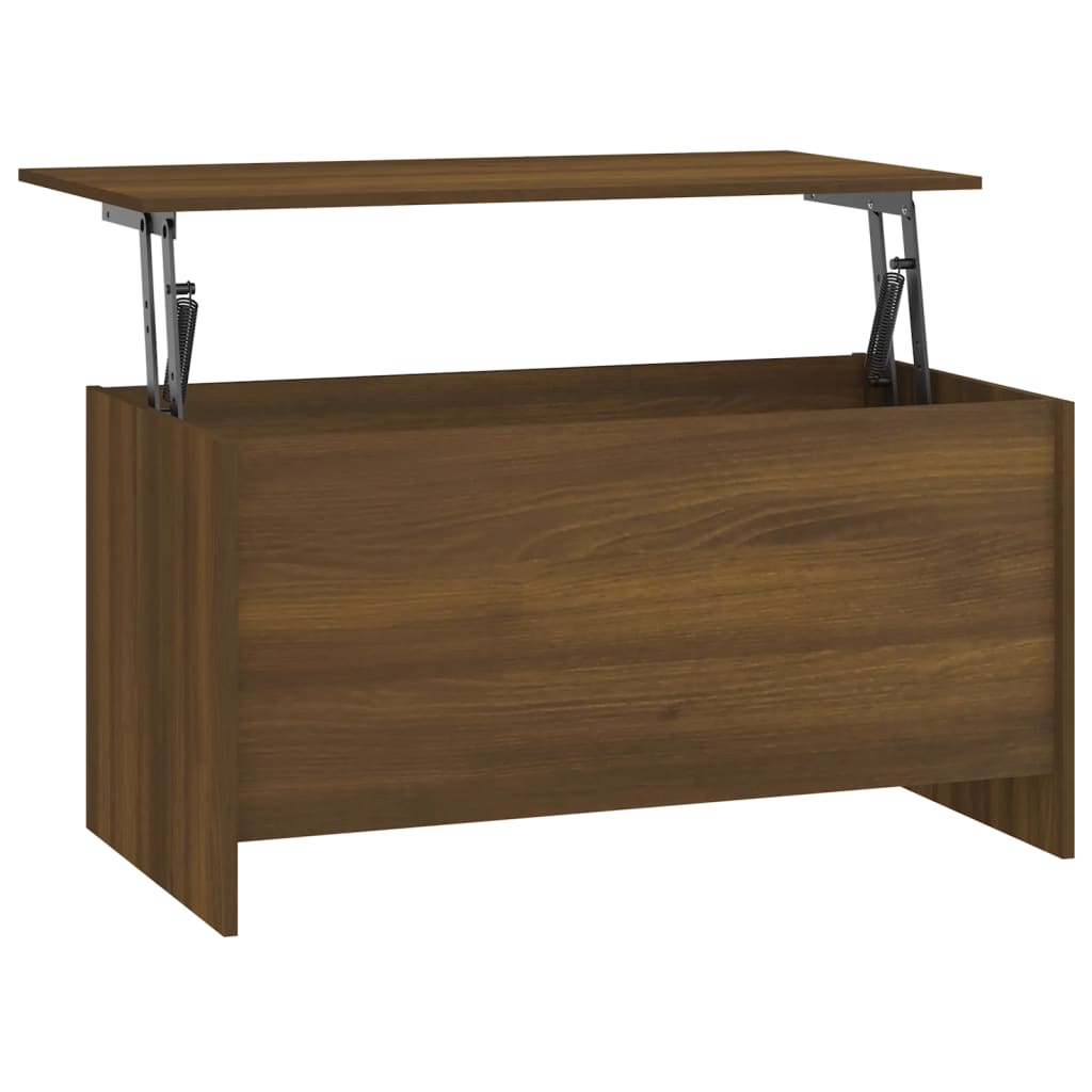 vidaXL Konferenční stolek hnědý dub 102x55,5x52,5 cm kompozitní dřevo