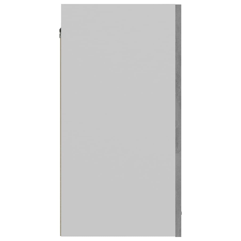 vidaXL Horní skříňka betonově šedá 60 x 31 x 60 cm dřevotříska