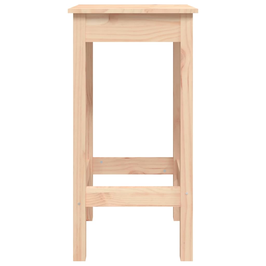 vidaXL Barové židle 2 ks 40 x 40 x 78 cm masivní borové dřevo