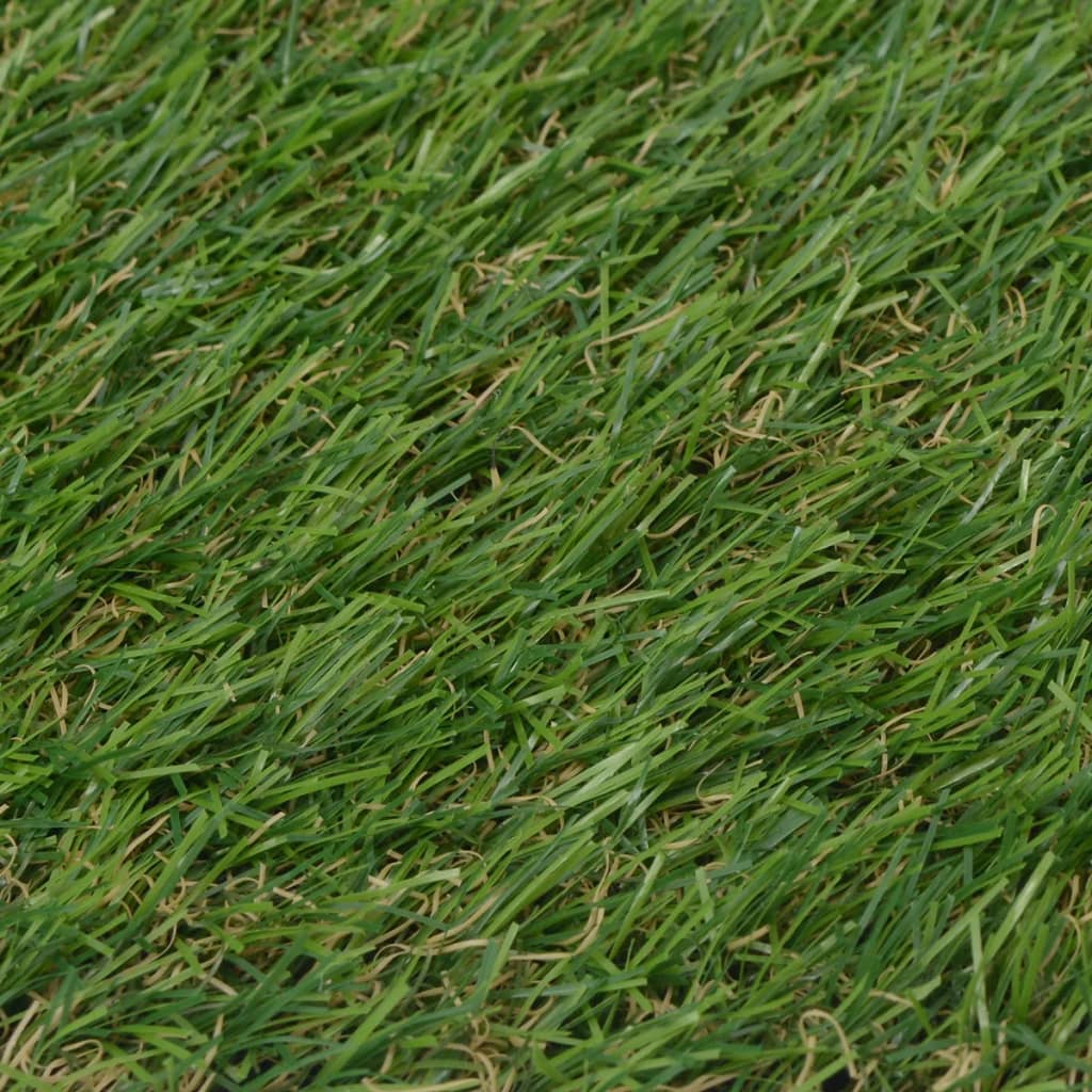 vidaXL Umělá tráva 1 x 15 m / 20 mm zelená