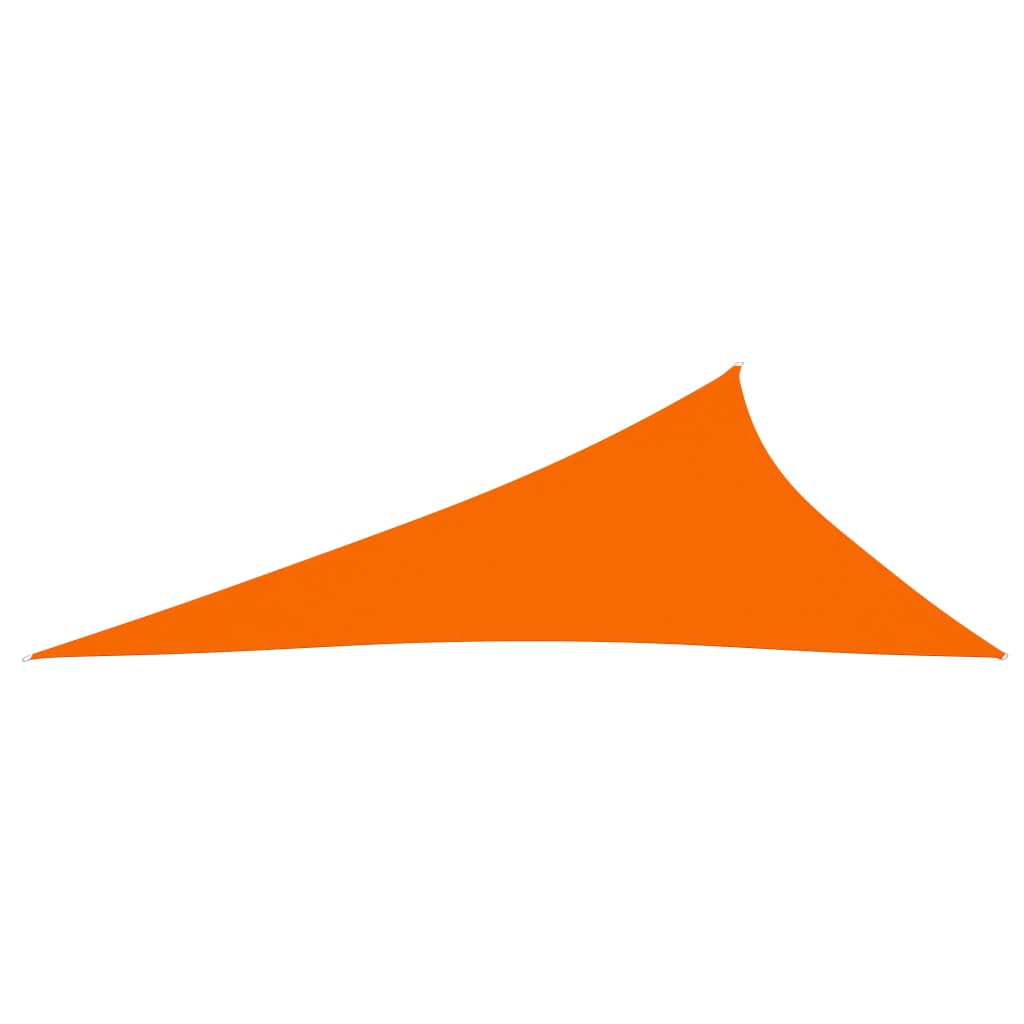 vidaXL Stínící plachta oxfordská látka trojúhelník 4x5x6,4 m oranžová