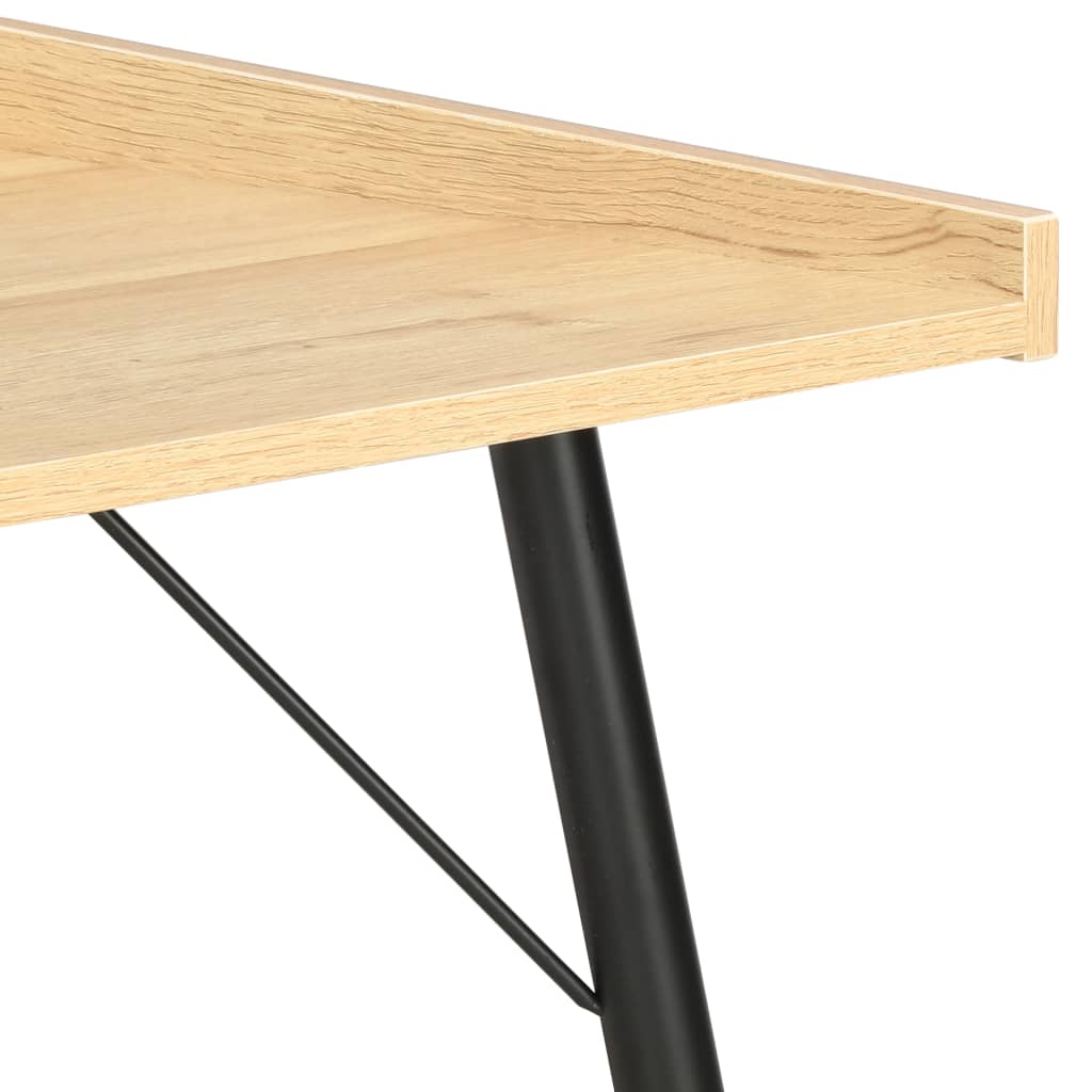 vidaXL Psací stůl dubový 90 x 50 x 79 cm