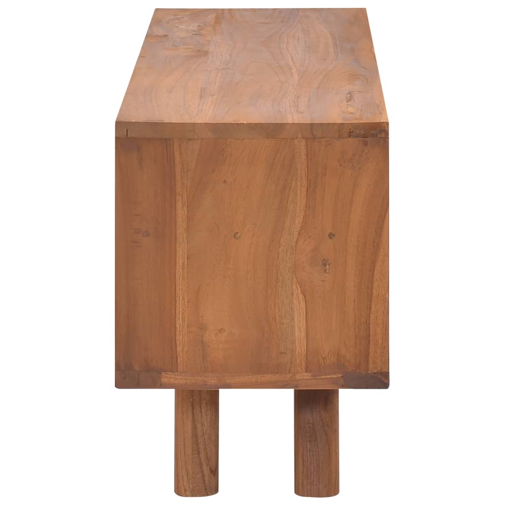 vidaXL TV stolek 110 x 30 x 45 cm masivní teakové dřevo
