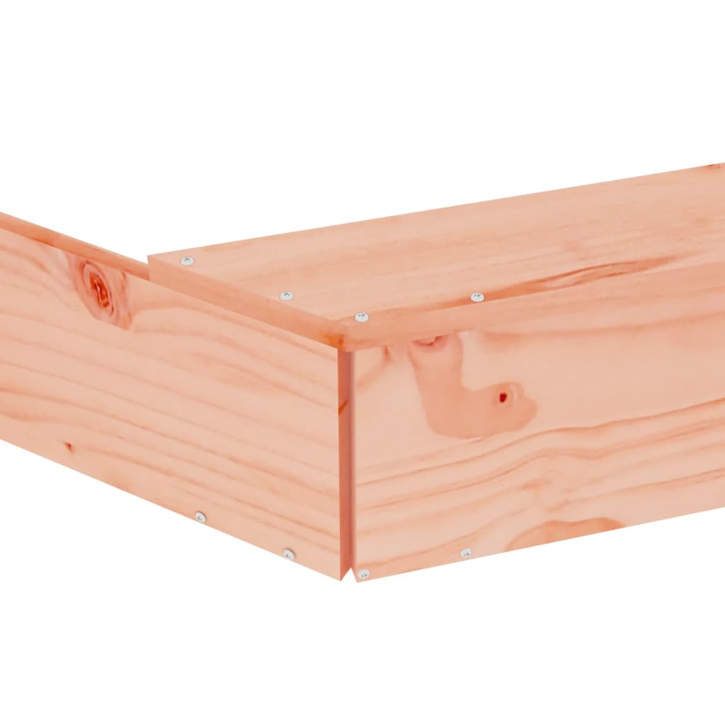 vidaXL Pískoviště se sedáky osmiúhelník masivní dřevo douglasky