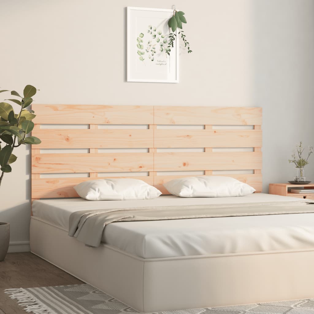 vidaXL Čelo postele 135 x 3 x 80 cm masivní borovice