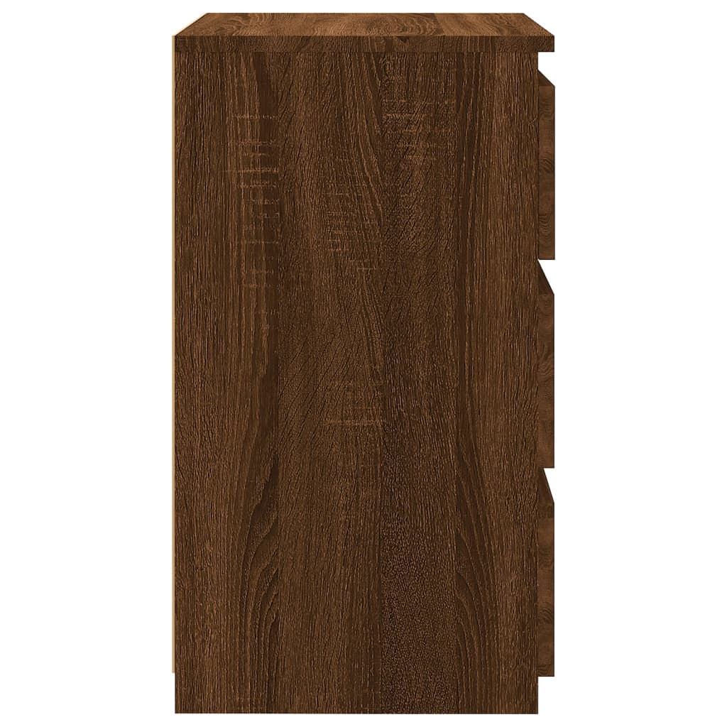 vidaXL Noční stolek hnědý dub 40 x 35 x 62,5 cm kompozitní dřevo