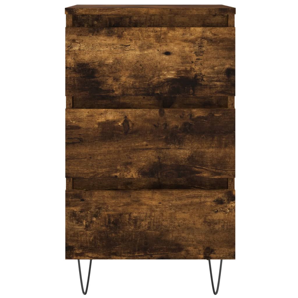 vidaXL Noční stolek kouřový dub 40 x 35 x 69 cm kompozitní dřevo