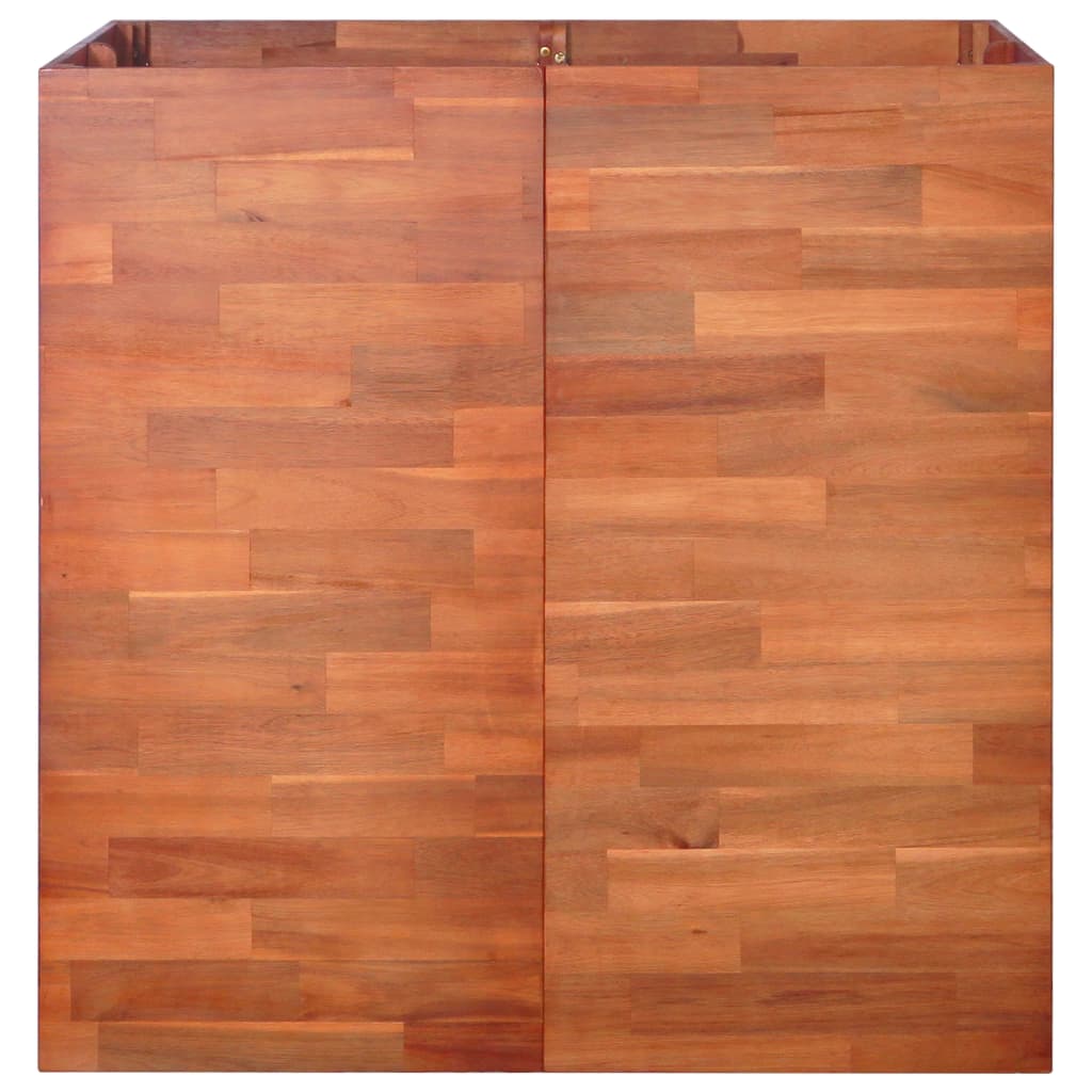 vidaXL Vyvýšený záhon akáciové dřevo 100 x 100 x 100 cm