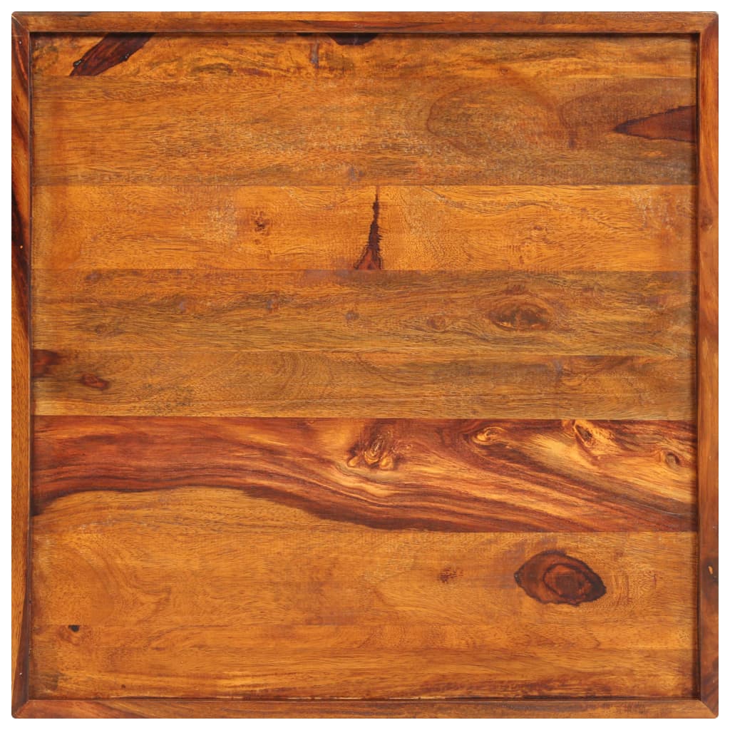 vidaXL Servírovací podnos 50 x 50 cm masivní sheeshamové dřevo