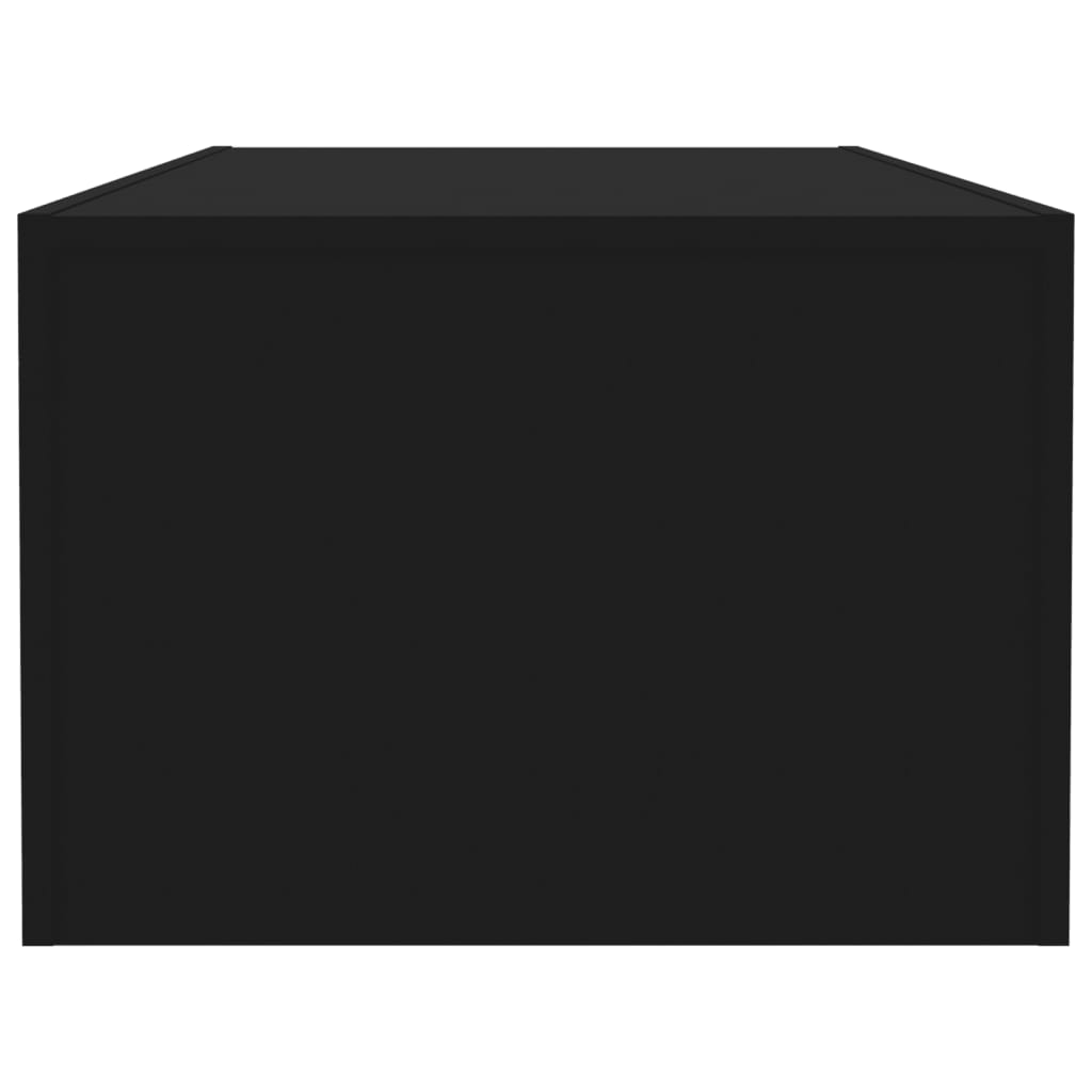 vidaXL Konferenční stolek černý 110 x 50 x 35 cm dřevotříska