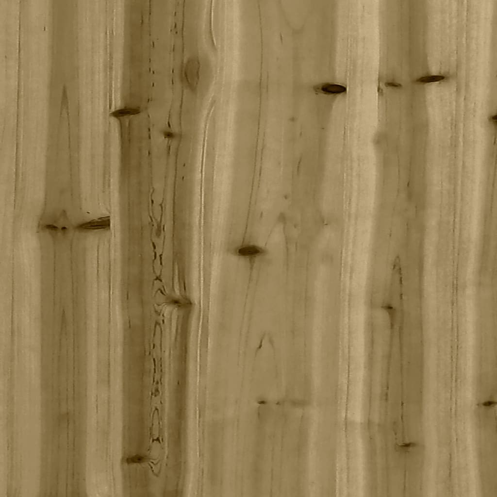 vidaXL Zahradní lavice gabionový design 184x71x65,5 cm borové dřevo