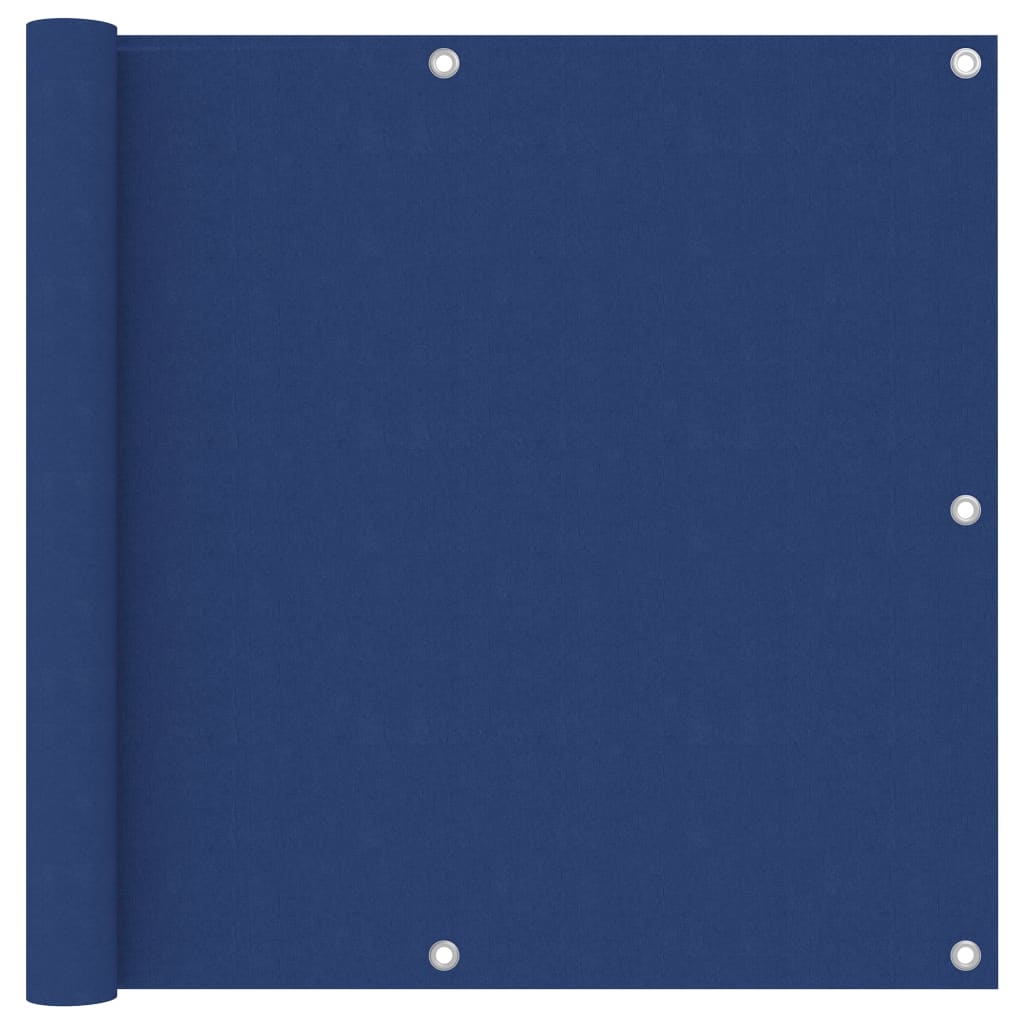 vidaXL Balkónová zástěna modrá 90 x 500 cm oxfordská látka