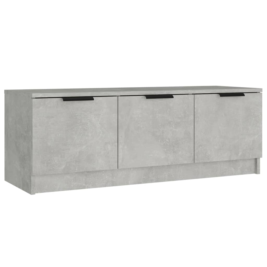 vidaXL TV skříňka betonově šedá 102 x 35 x 36,5 cm kompozitní dřevo