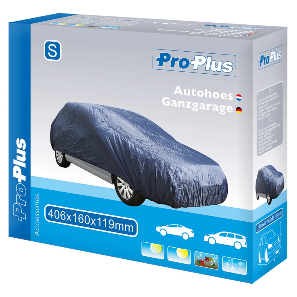 ProPlus Autoplachta S 406 x 160 x 119 cm tmavě modrá