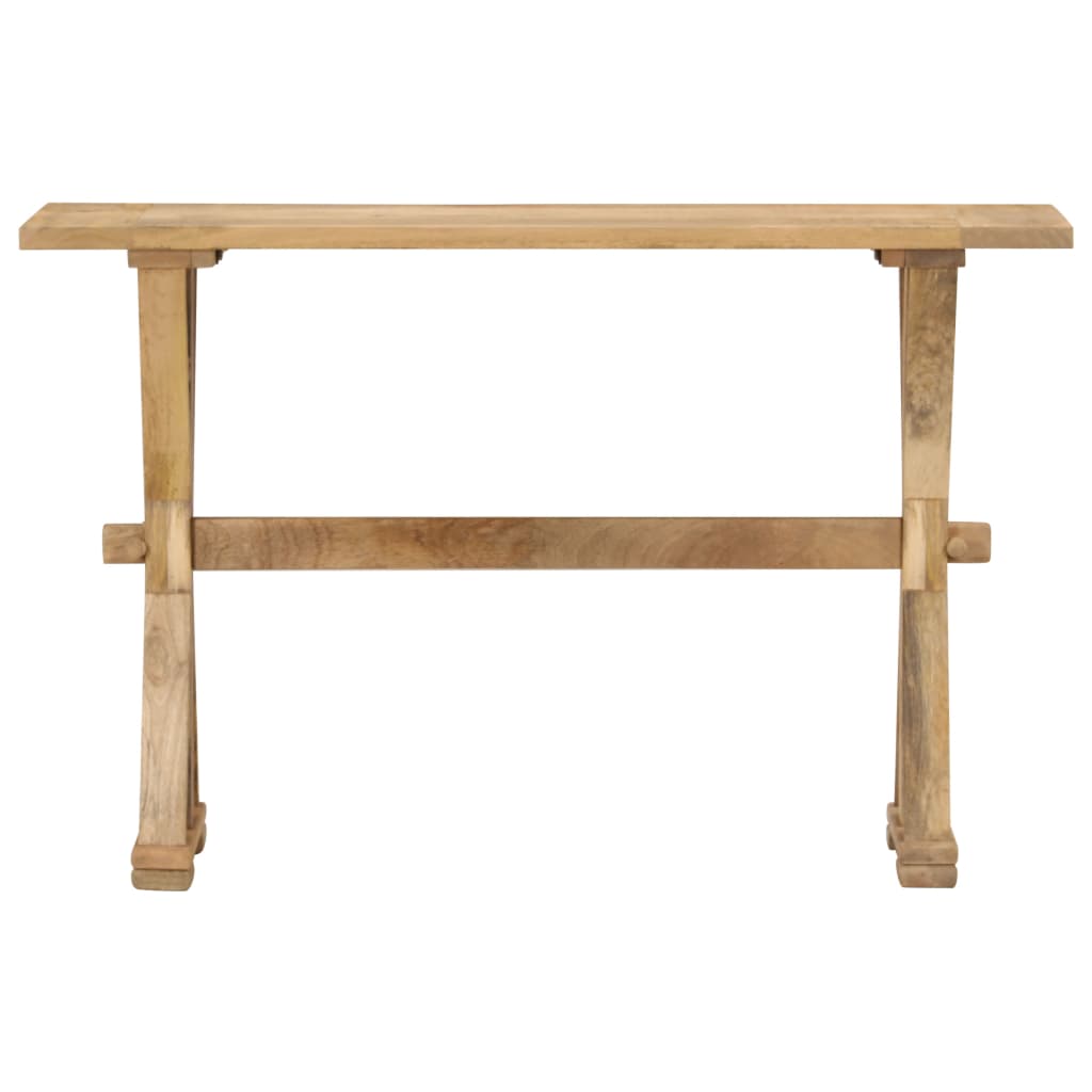 vidaXL Konzolový stolek 118 x 35 x 76 cm masivní mangovníkové dřevo