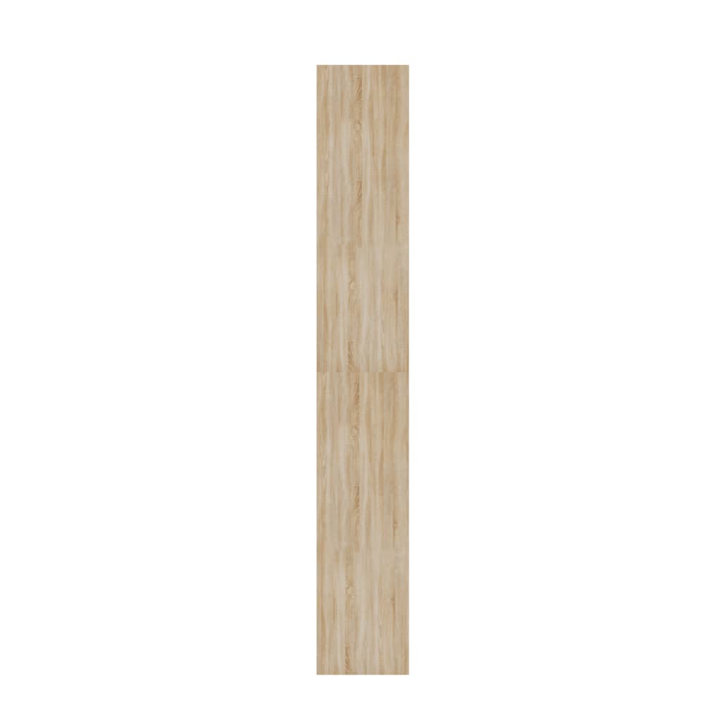 vidaXL Knihovna/dělicí stěna dub sonoma 100x30x198 cm kompozitní dřevo