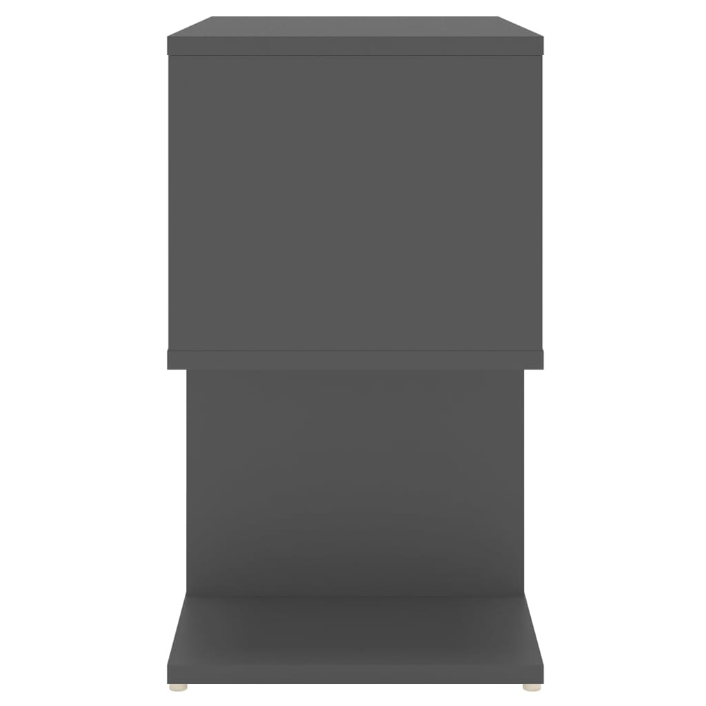 vidaXL Noční stolky 2 ks šedé 50 x 30 x 51,5 cm dřevotříska