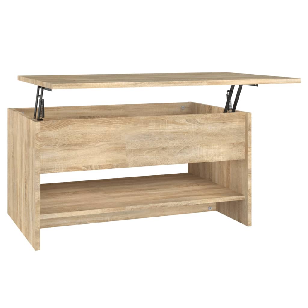 vidaXL Konferenční stolek dub sonoma 80x50x40 cm kompozitní dřevo