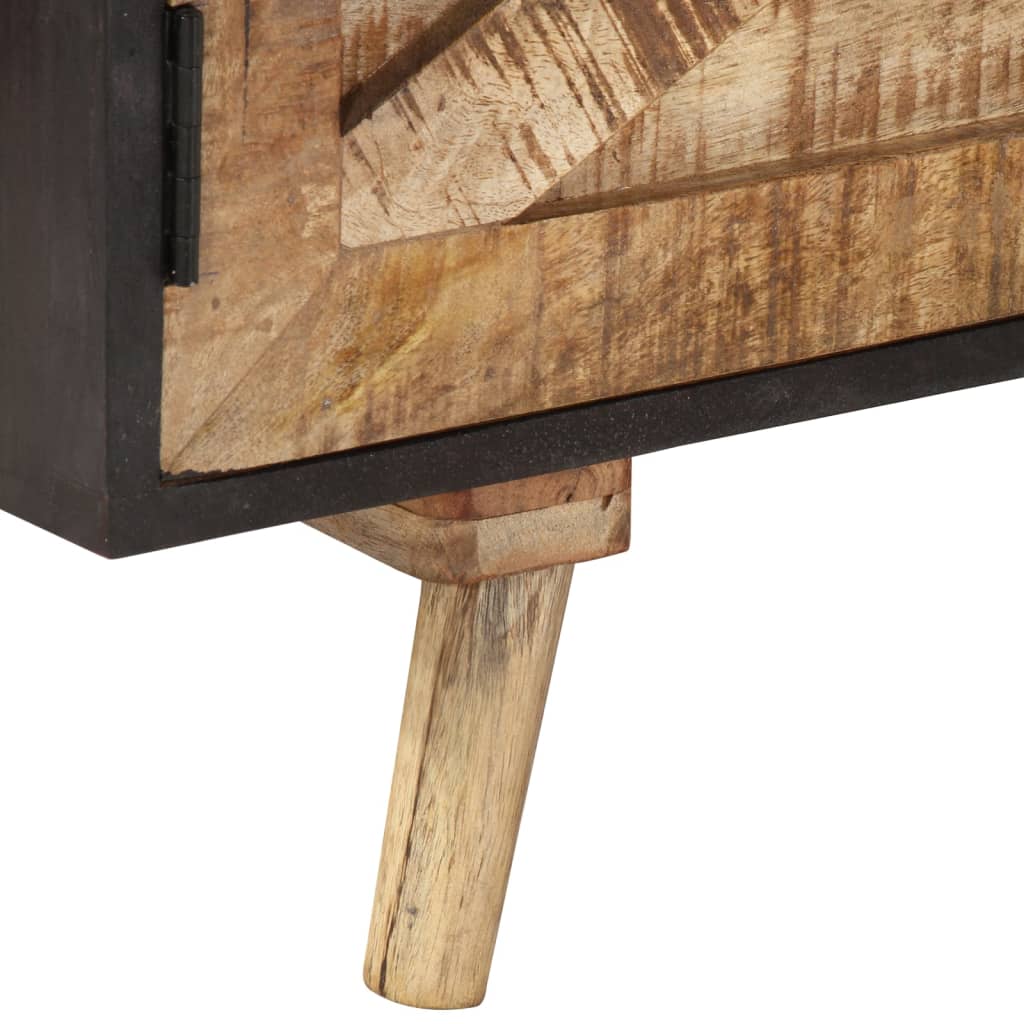 vidaXL TV stolek 140 x 30 x 46 cm hrubé mangovníkové a akáciové dřevo