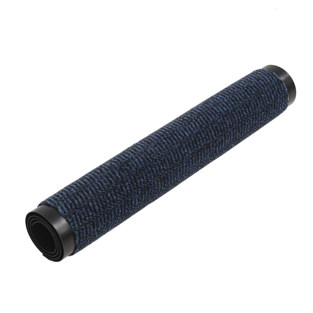 vidaXL Protiprachová obdélníková rohožka všívaná 40x60cm modrá
