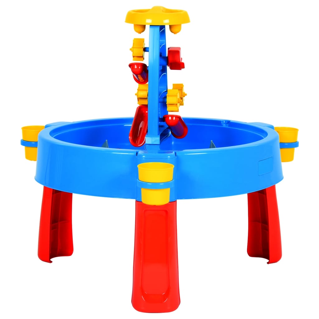 vidaXL Dětský stolek na vodu a písek 3 v 1