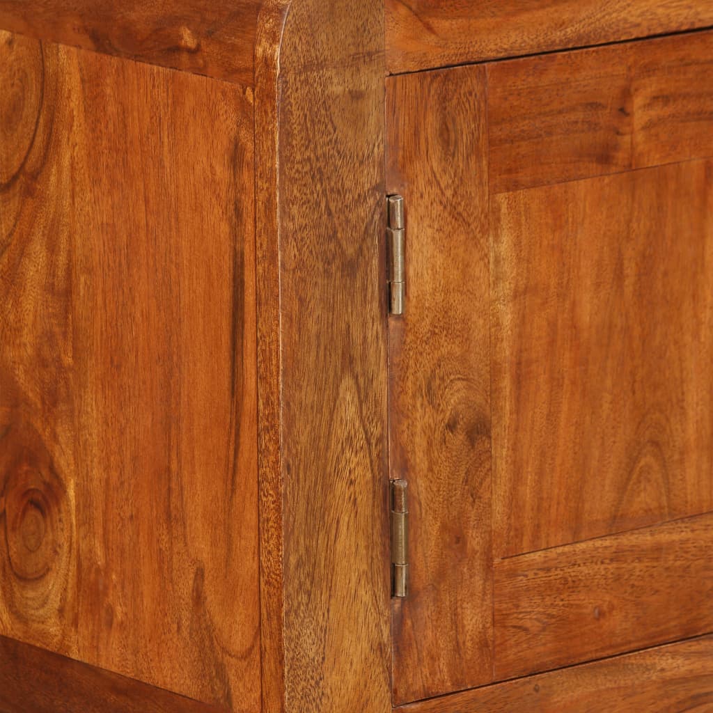vidaXL Příborník masivní dřevo s medovým povrchem 120 x 30 x 75 cm