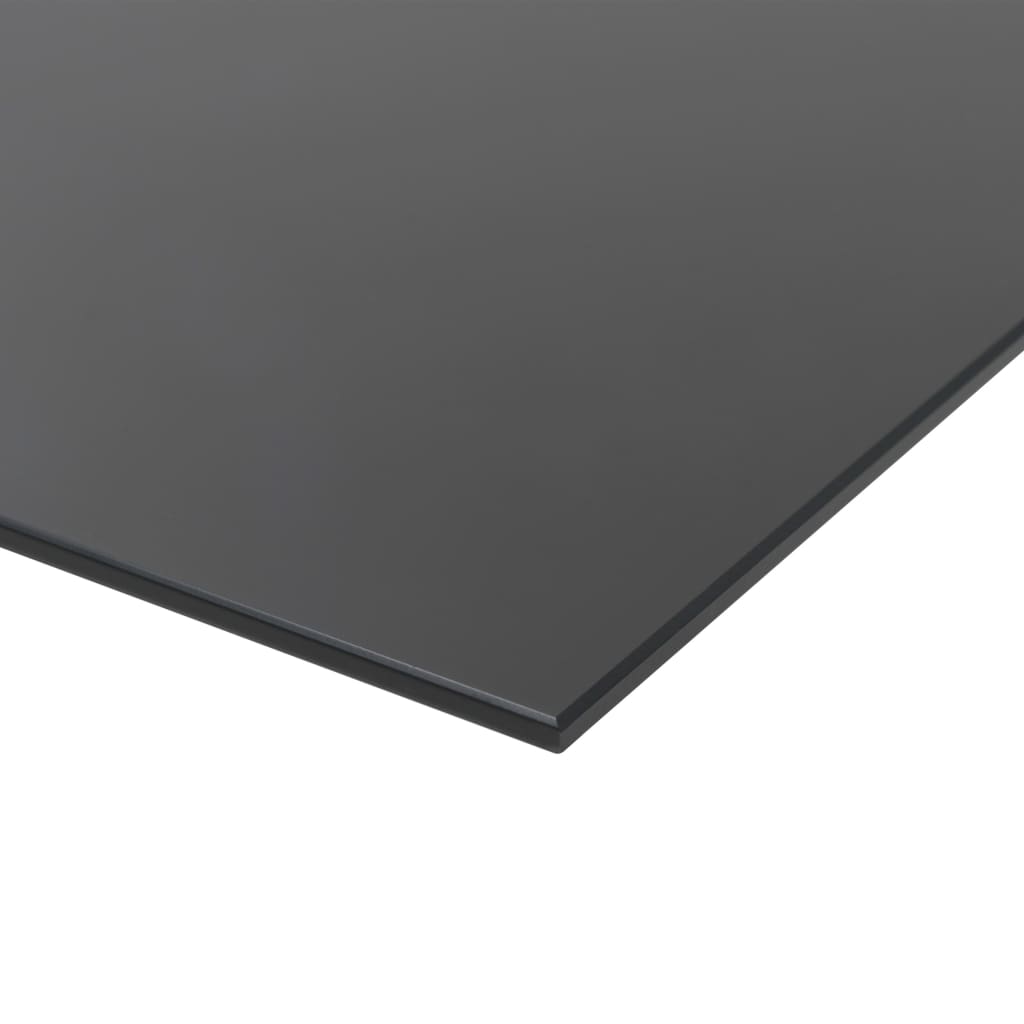 vidaXL Nástěnná magnetická černá tabule skleněná 60 x 20 cm