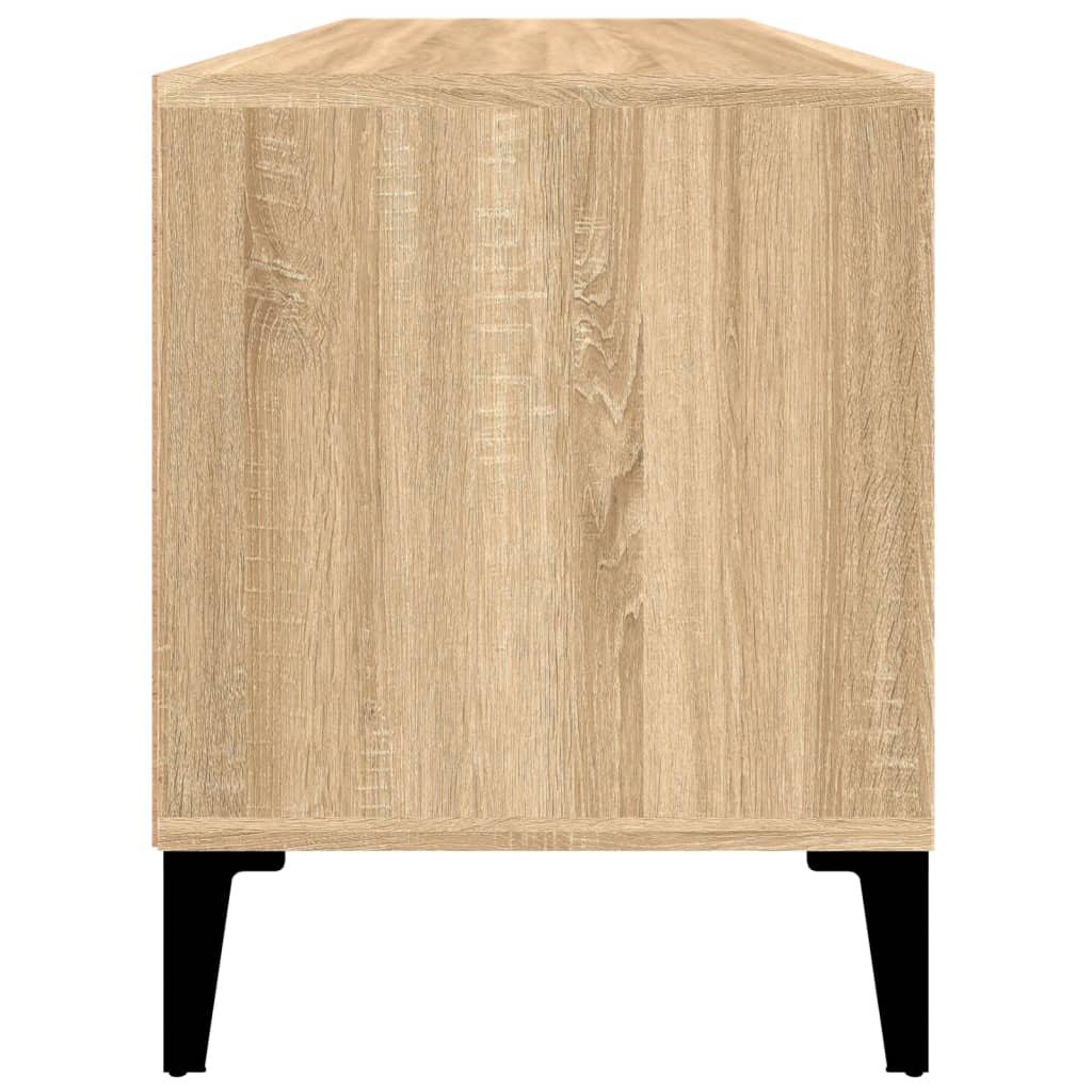 vidaXL TV skříňka dub sonoma 100 x 34,5 x 44,5 cm kompozitní dřevo