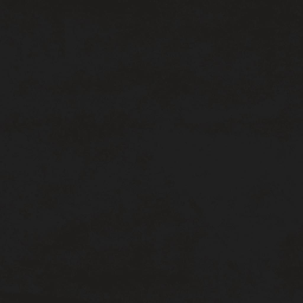 vidaXL 2místná rozkládací pohovka černá samet