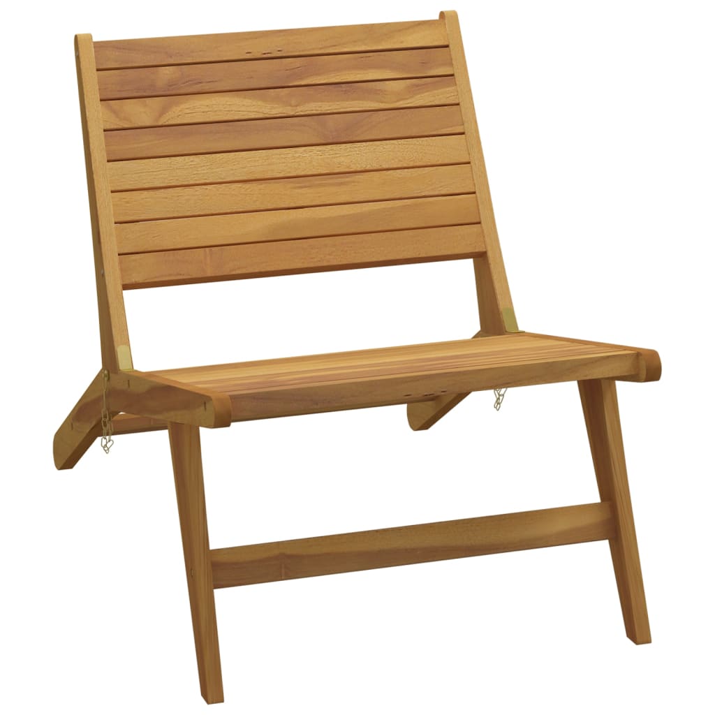 vidaXL Zahradní židle masivní teakové dřevo