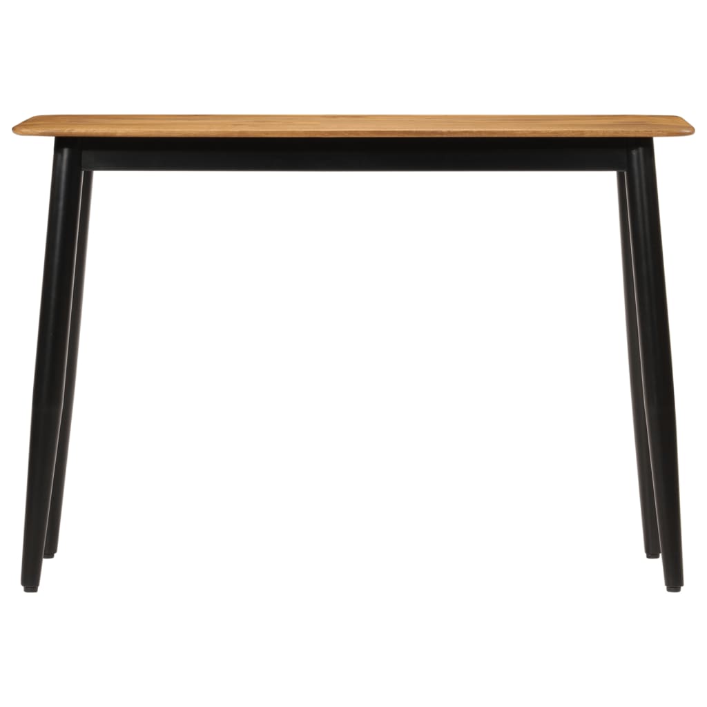 vidaXL Konzolový stolek 110 x 40 x 76 cm masivní mangovník a železo