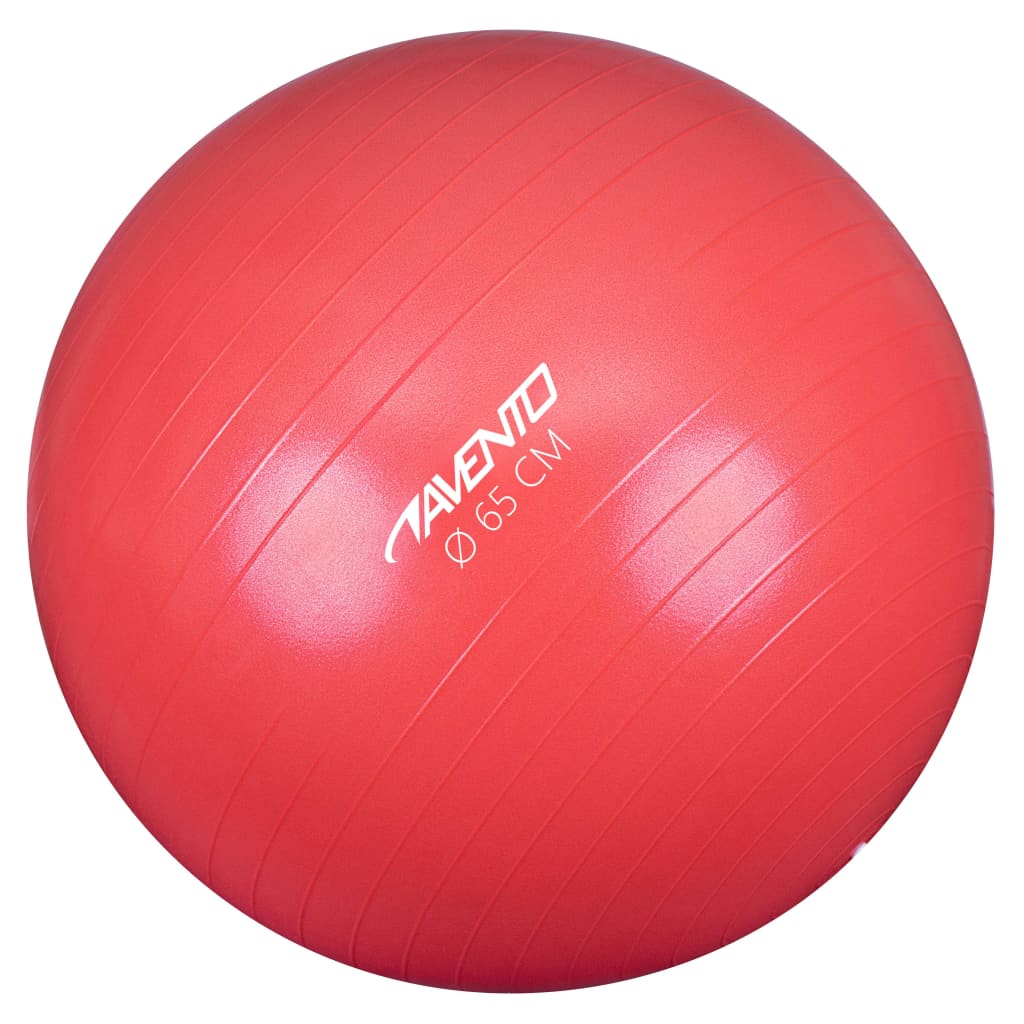 Avento Fitness/gymnastický míč průměr 65 cm růžový