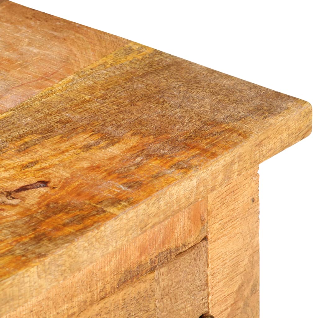 vidaXL Úložná lavice 128 cm masivní mangovníkové dřevo
