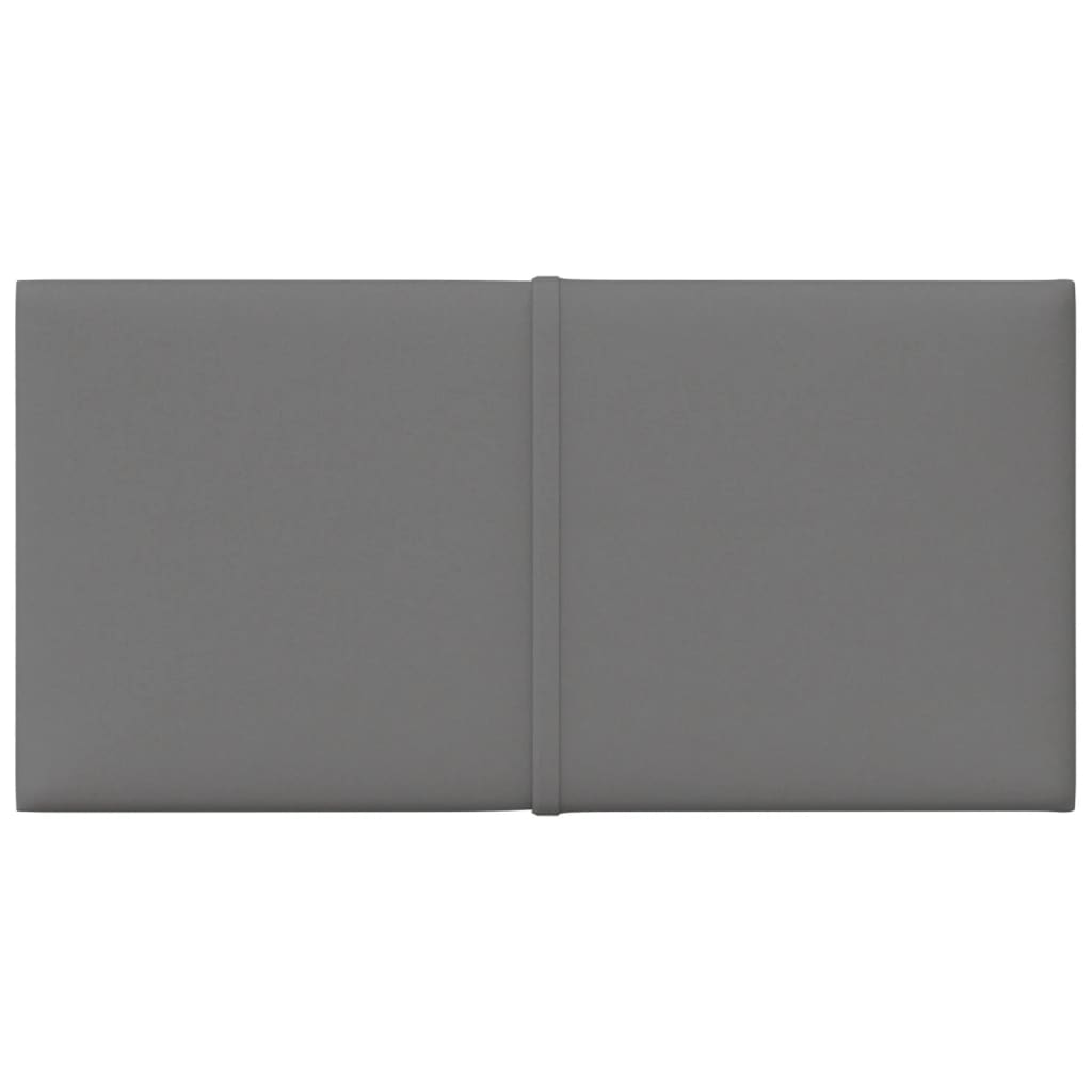 vidaXL Nástěnné panely 12 ks světle šedé 30 x 15 cm textil 0,54 m²