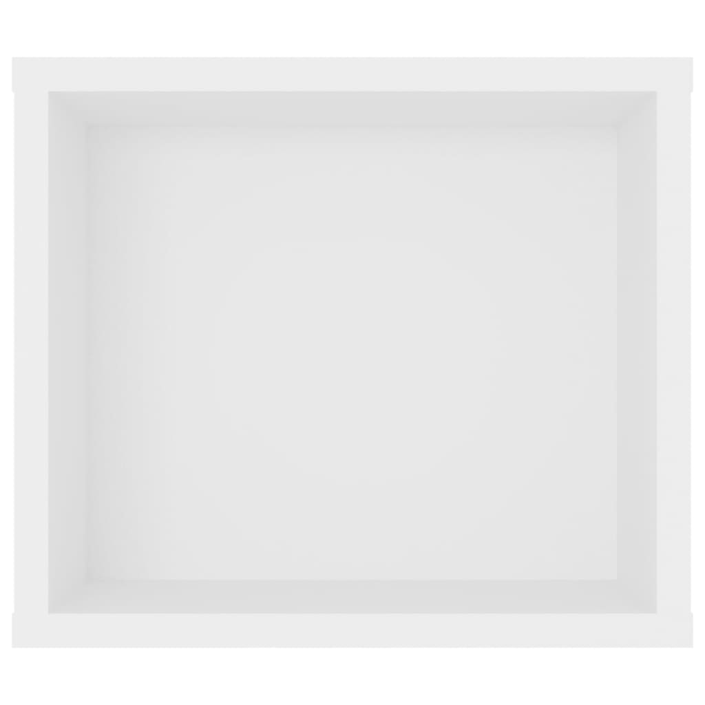 vidaXL Závěsná TV skříňka bílá 100 x 30 x 26,5 cm dřevotříska