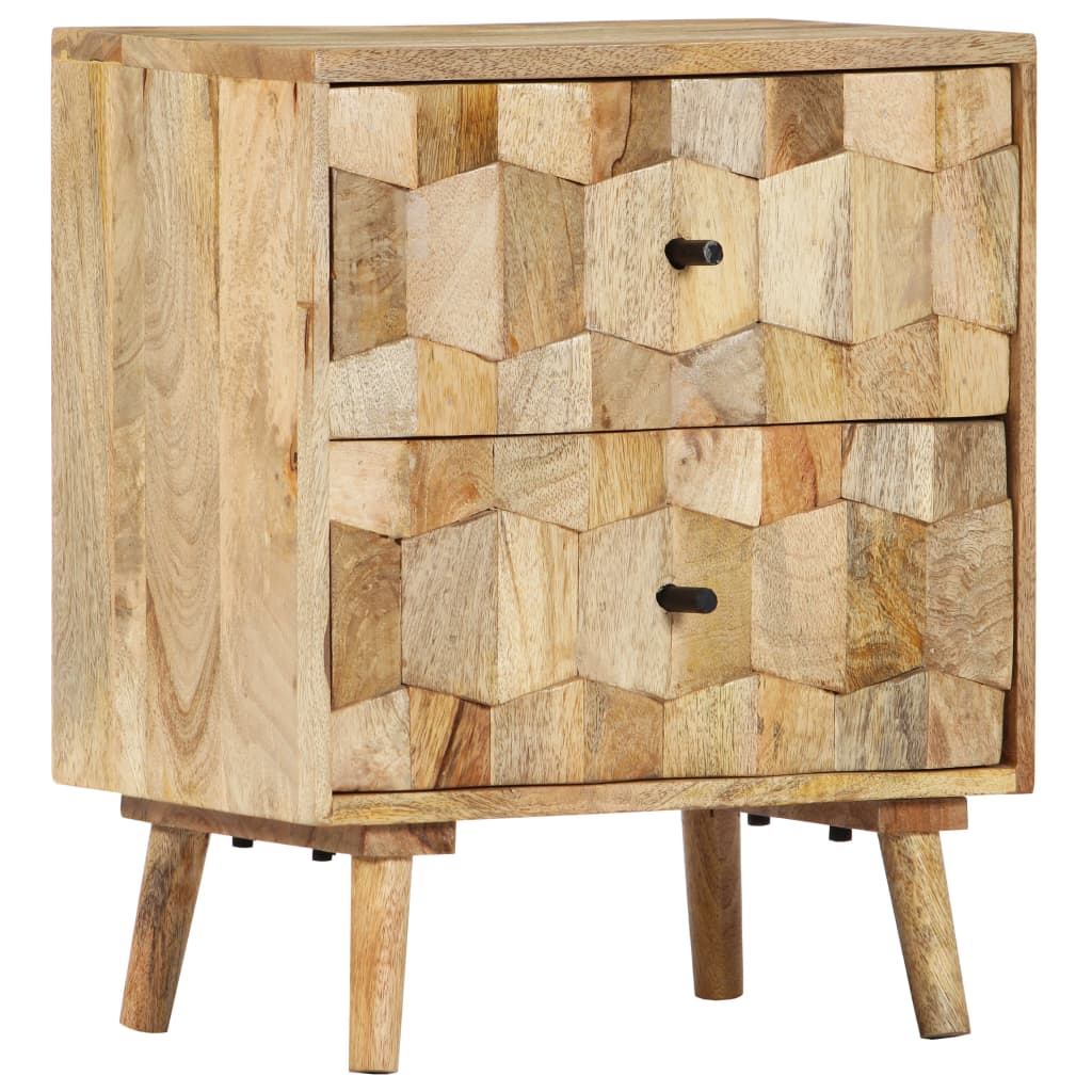 vidaXL Noční stolek 40 x 30 x 50 cm masivní mangovníkové dřevo