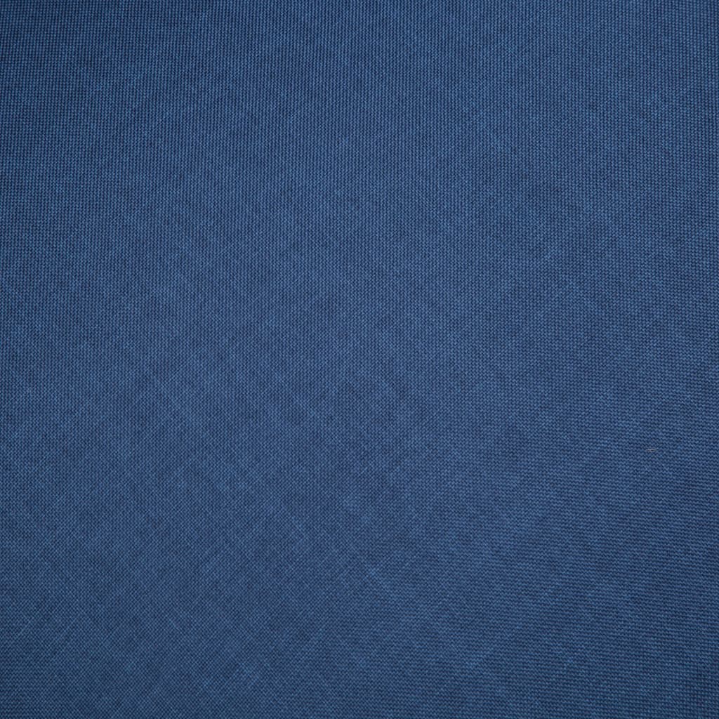 vidaXL 2místná sedačka textil modrá