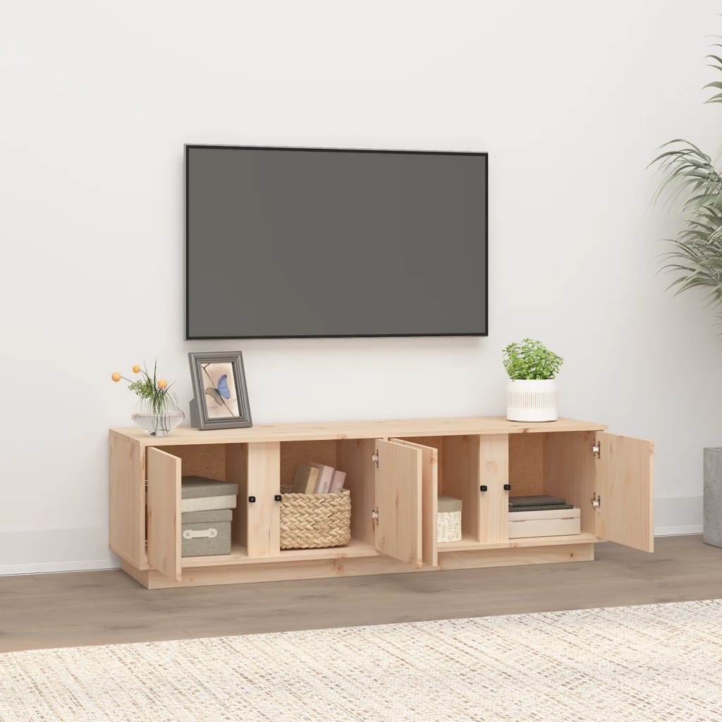 vidaXL TV skříňka 140 x 40 x 40 cm masivní borové dřevo