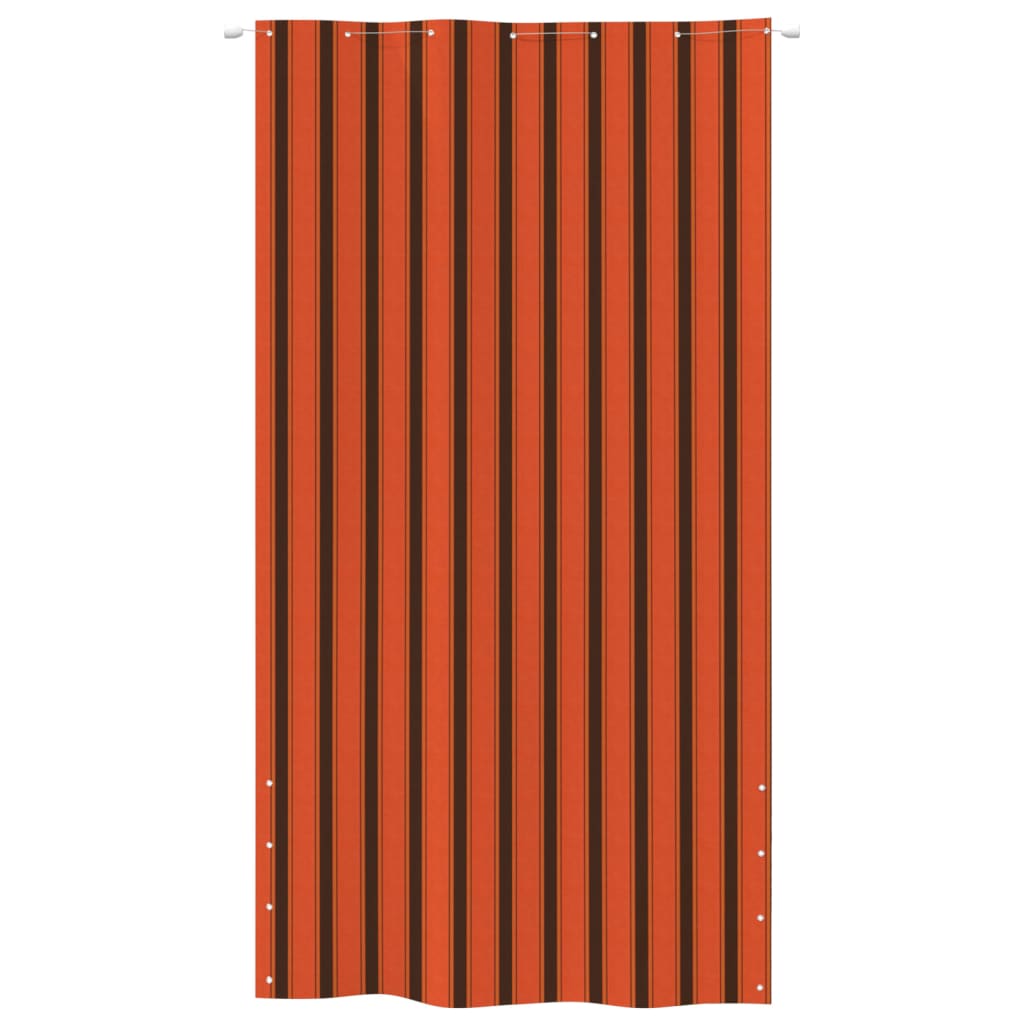 vidaXL Balkónová zástěna oranžovohnědá 140 x 240 cm oxfordská látka