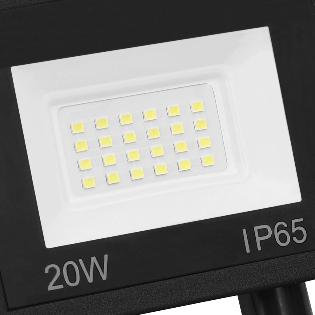 vidaXL LED reflektor se senzorem 20 W teplé bílé světlo