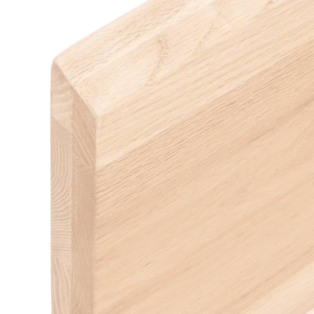 vidaXL Koupelnová deska 120x60x(2-4) cm neošetřené masivní dřevo